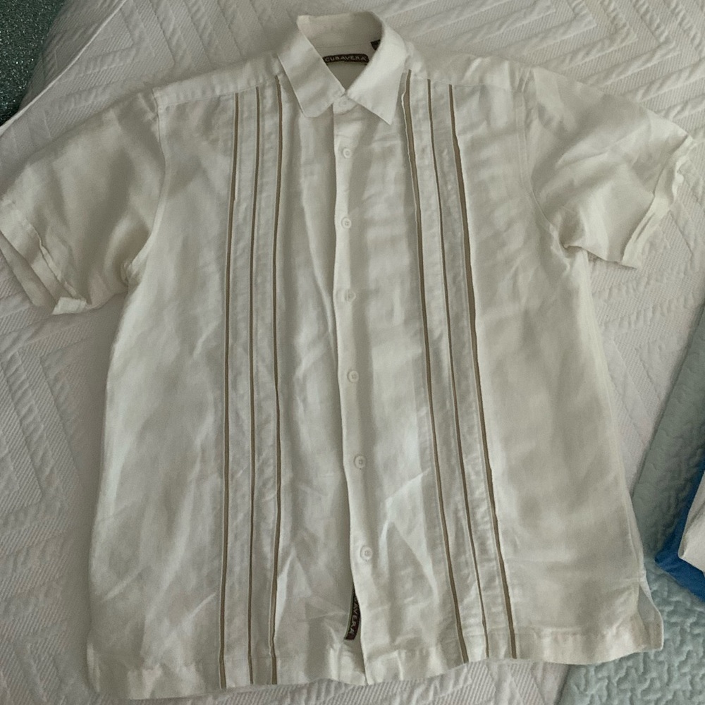 Cubavera Short Sleeve Button Down